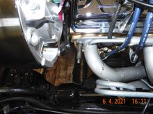 Used an old stud and cut down a sleeve to position bracket close to where it used to sit in space.