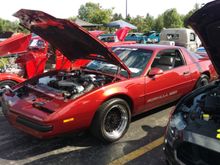 Local car show