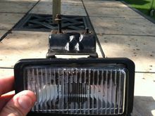 The one bolt broke off.