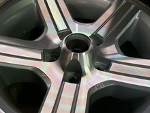 This is what they looked like fresh out of the CNC machine (before clearcoating)