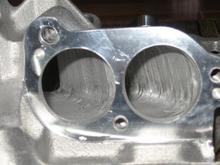 Fresh Port Work
Polished EGR Block Off Kit
Polished Raised Lettering