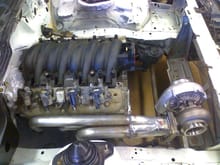 Currently working on the ls1 mock up with the Master power T70 finding itself a home in my engine bay
