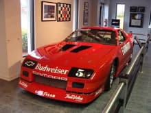 Earnhardt's IROC racer