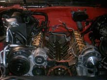 old 305  300 hp engine   lunati cam crane gold roller rockers custom d ported cylinder  heads with a 454 TBI on top of it 
pushed me to 14.7 at 93 mph in stock trim