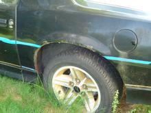Driverside Rear Wheel.