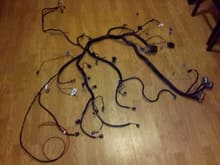My completed wiring harness (built by me)