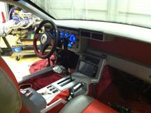 Mega Shifter to add, and two Drift gauges in centre consul as well as ignition start button where ash tray goes.........