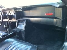 mark iroc int front!All original except the seats and I did do a complete non A/C conversion a couple years back with another 88 doner car so I got everything with car to do it right..