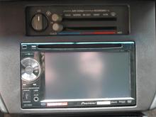 Double D Mods Radio Bezel and Pioneer AVH-P1400DVD on 82-92 Firebird