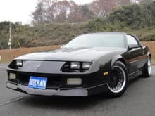 1990 Camaro IROC Z convertible in Japan sold by GM dealer there in 1990