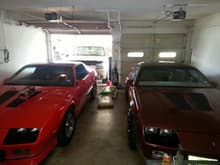 My iroc and his 86 Z