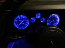 Blue LEDs in Dash