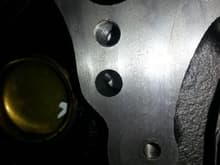 My vortec crate motor had the water bypass hole and the extra hole for the metal timing cover drilled :)