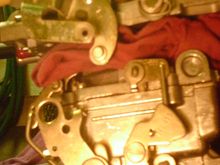 Look at the TV cable attachment stud