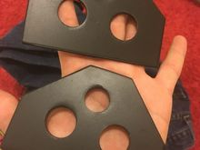 These go on the top.