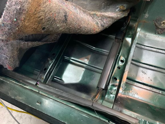 Had to wire brush and treat the left forward seat mount. Guessing it’s one of the most exposed to the elements. Small amount of light surfaces along the seat beams the almost wiped away. Very clean otherwise 👍🏻