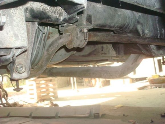 Driver side bolted up.