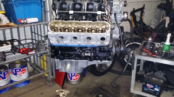 I swapped the oil pan . I used a Cadillac cts-v pan pickup and dipstick all worked out great and I was pleasantly surprised that the pan came ready to rock with the gasket and all new bolts in place :)