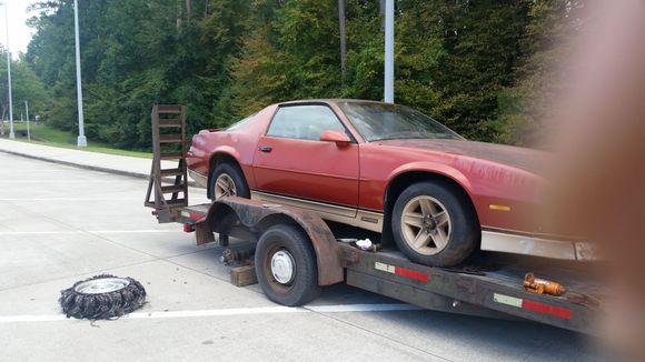 Minor set back..