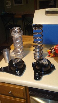 Pa racing coil ober kit and castercamber plate