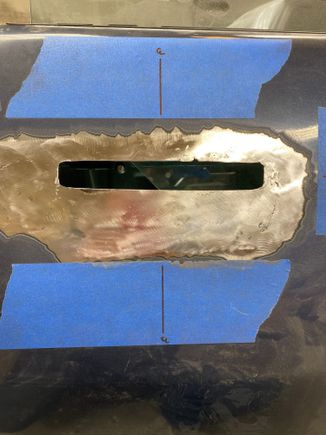 Cut the hole 