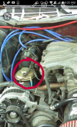 Can someone tell what this  in the engine bay on the passenger side of a 2.8 v6 1988 camaro