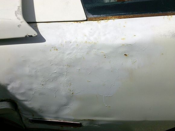 Bad Bondo work from previous owner.