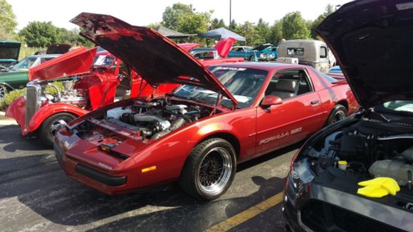 Local car show