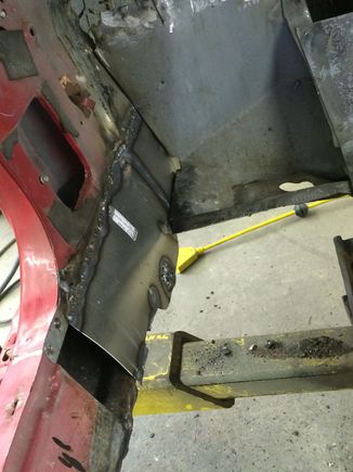 Fabricate the rocker replacement
