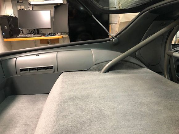 the transition from the leather covered tubs is too obvious