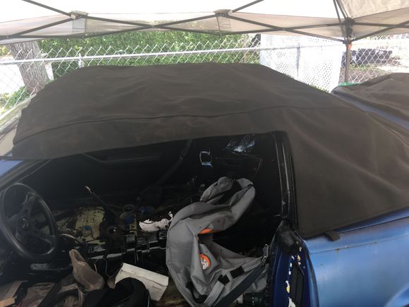 Test fitting the new top
