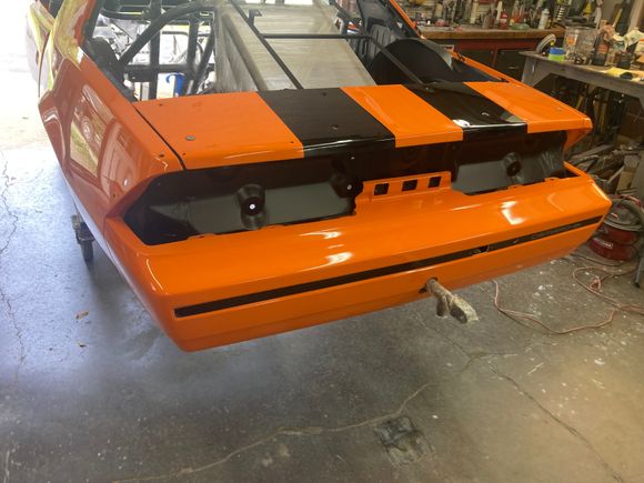 Waiting for the pinstriper 