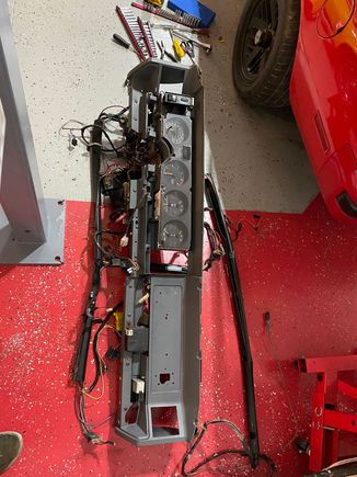 Dash with complete wire harness $400