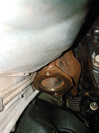 Driver's side clearance.