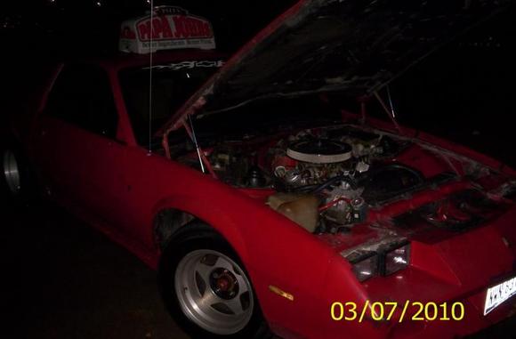 how would u like me to deliver your pizza? If so call Papa Johns pizza in Rowlett,Tx and ask for the Camaro to deliver it to you!!