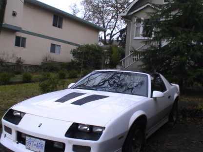 Before Restoration 87 IROC Z28 Driver