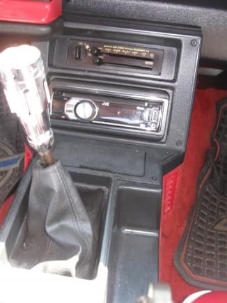 five speed.... i know that shifter is ugly, dont worry its on the list