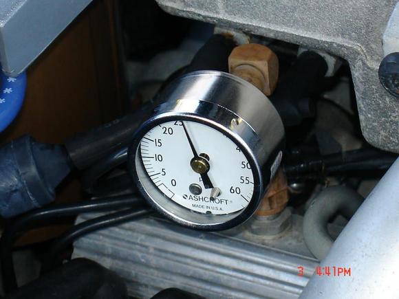 Ashcroft fuel pressure guage