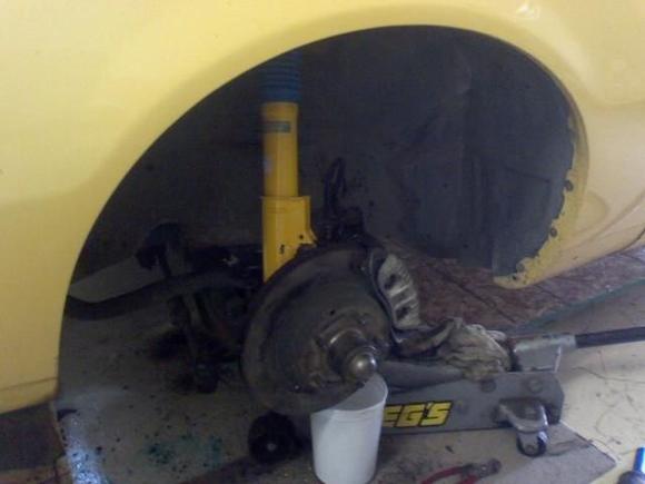 1LE brake and strut swap