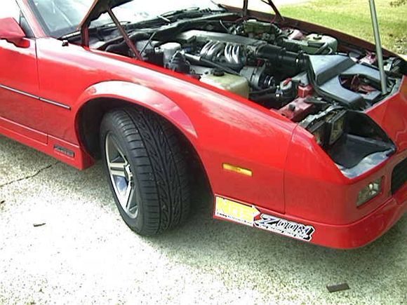 New Firestone Firehawk Wide Oval Indy 500 tires.