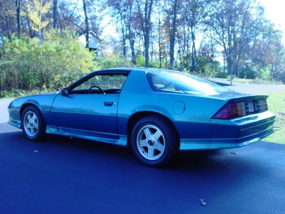 The Camaro at the bottom of my driveway.