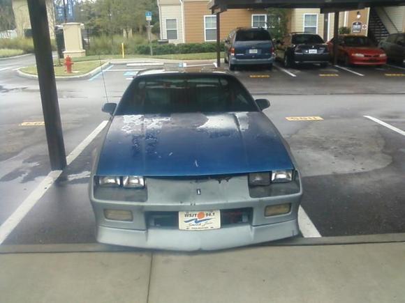Front end (ya it had a broke nose header)