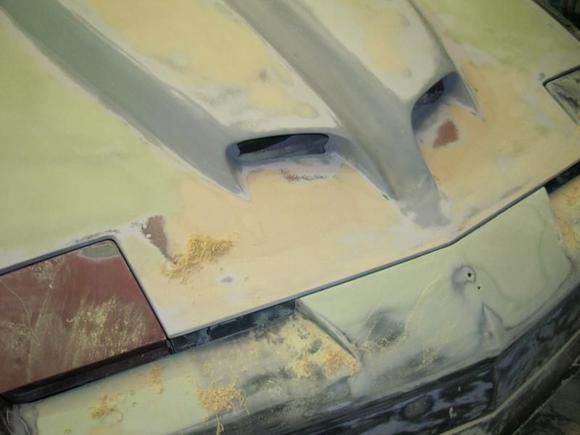 2010. Hood was from Hawkes 3rd Gen. and needed alot of straightening and smoothing, much putty....
