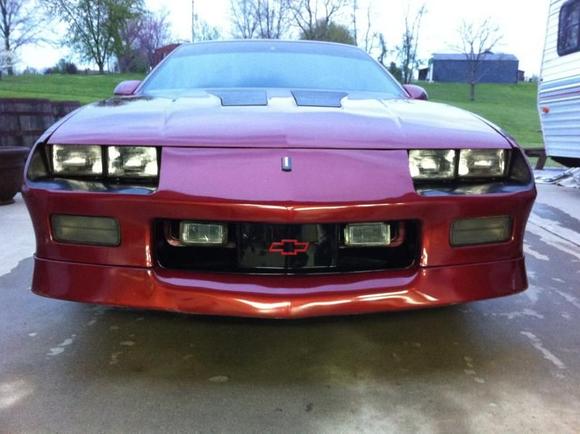 camaro new grill