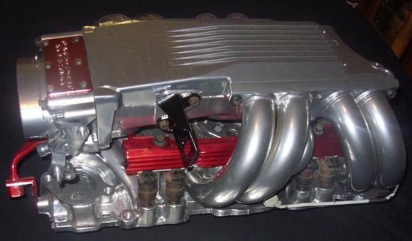 Fully ported w/enlarged runners &amp; Crome powdercoated