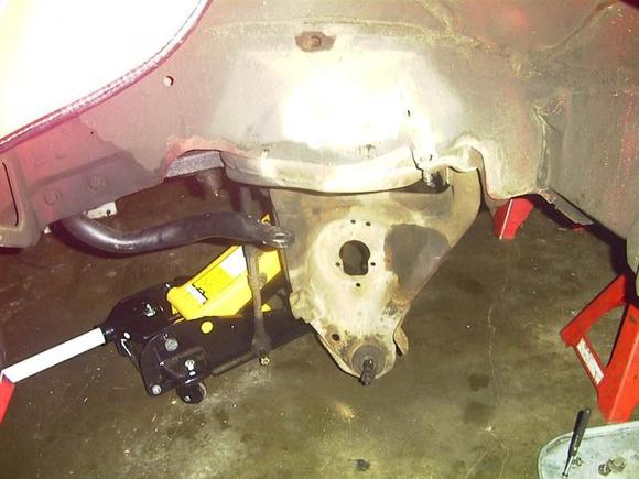 Drivers side will take more time due to the steering gear leak.