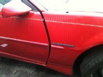 Bent frame! No chance of survival