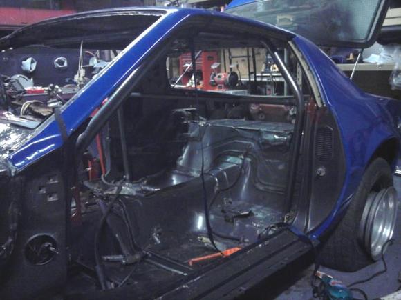 roll cage started