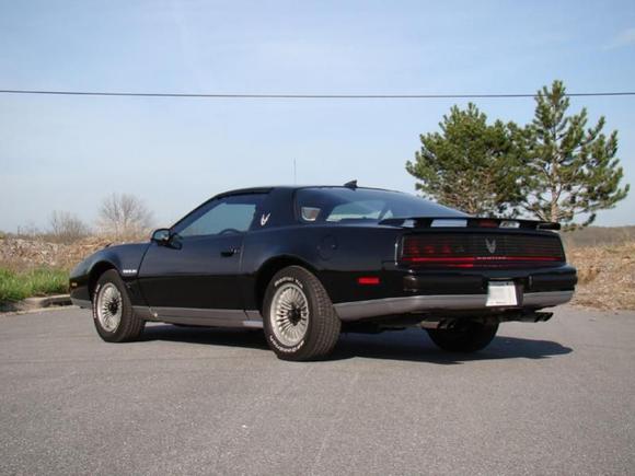 Driver side/rear view