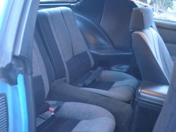 interior is in decent shape